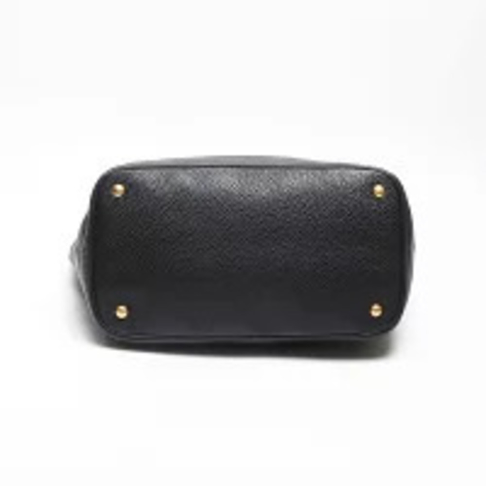 Prada Vitello Daino Shoulder Tote Bag Black - Picture 8 of 13